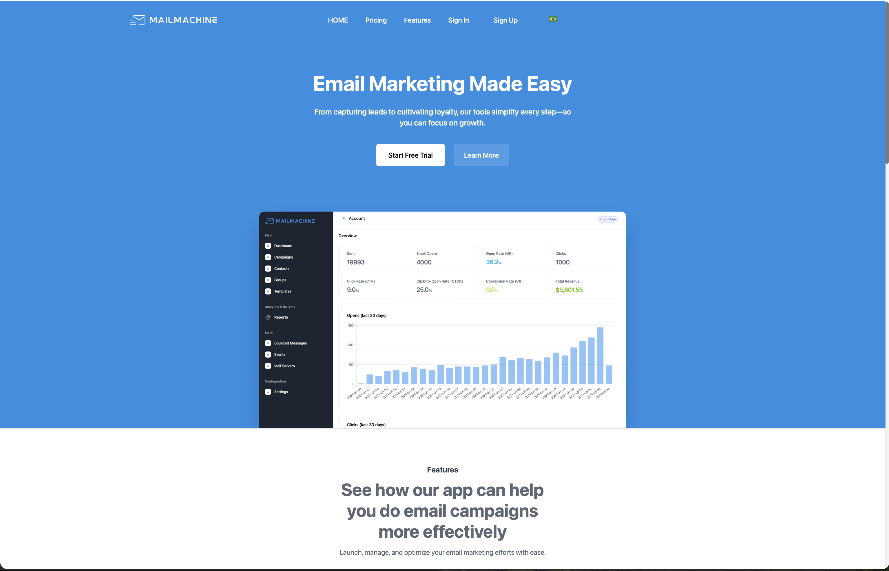 MailMachine screenshot 1
